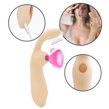 Imagem de Massageador Portátil Recarregável USB 9 Modos De Vibração IPX6 - Nilo-