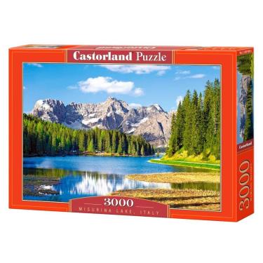 Imagem de Puzzle 3000 Peças Lago Misurina - Itália Castorland 300198
