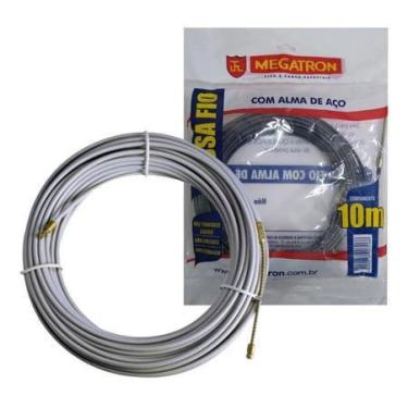 Imagem de PASSA FIO 10,0m C/ALMA DE ACO CINZA MEGATRON