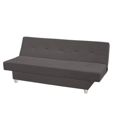 Imagem de Sofá Cama Xangai 3 Lugares Veludo Reclinável 3 Estágios - Meu Estofado