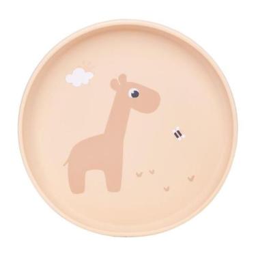 Imagem de Pratinho Em Silicone Cloudy Com Ventosa Bebê Mais 6m Seguro e Higiênic