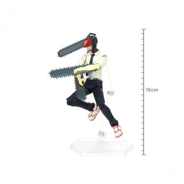Imagem de Action Figure Good Smile Company Denji - Figma Articulada em PVC com Acessórios do Anim...