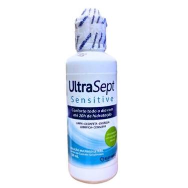 Imagem de Solução para Lente Ultrasept Sensitive 80ml - Limpeza e Desinfecção - 