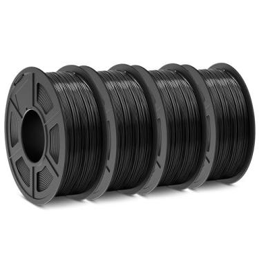 Imagem de Filamento de impressora 3D SUNLU ABS 1,75 mm 4 kg Total de 1 kg/bobina