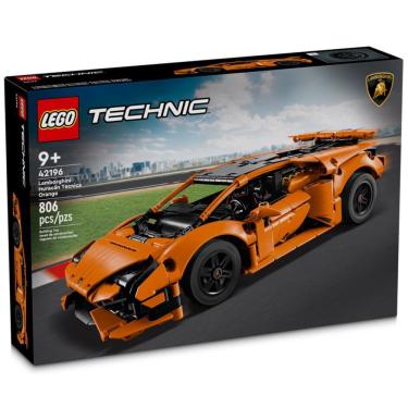 Imagem de Lego Technic - Lamborghini Huracán Tecnica Laranja - 806 Peças - 42196