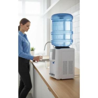 Imagem de Bebedouro Compressor Premium Branco - Água Gelada Já! - Congratulation