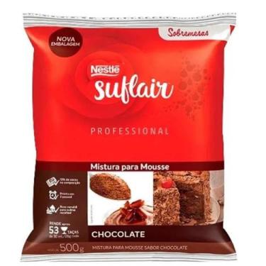 Imagem de Mousse De Chocolate Suflair Nestlé 500g - Sobremesa Fácil