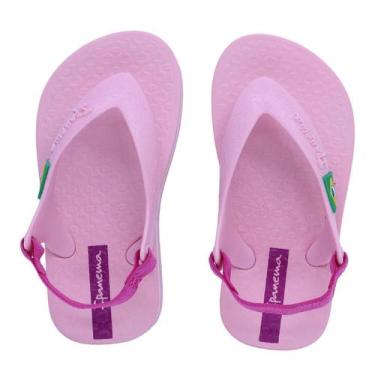 Imagem de Chinelo Infantil Menina Ipanema Brasil Baby II Rosa, Rosa, 19