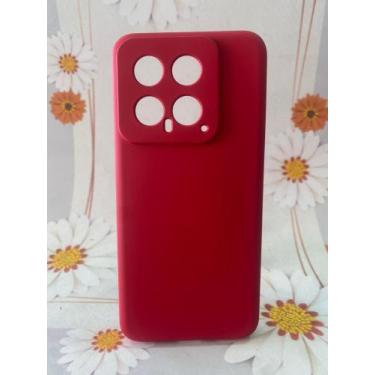 Imagem de Capa Capinha Case Compatível Com Xiaomi Mi 14 - Inova, Vermelho