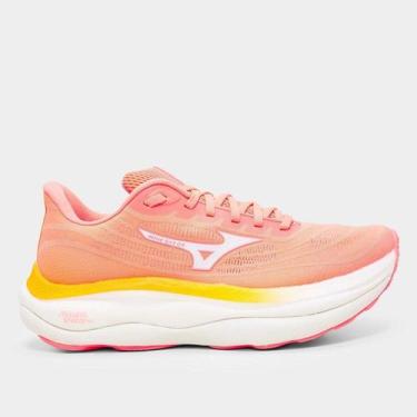 Imagem de Tênis Mizuno Wave Sky 9 Feminino, Coral, 34