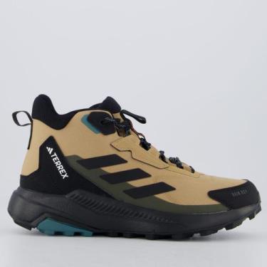 Imagem de Tênis Adidas Terrex Anylander Mid R Rdy Bege e Preto, 38