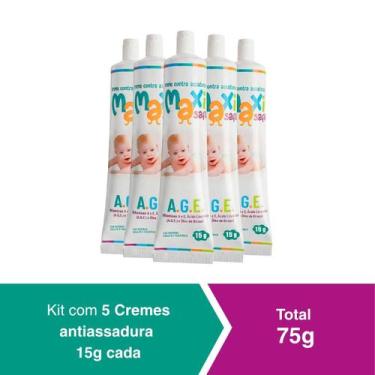 Imagem de Kit Creme Pomada de Assadura Vitamina A.E e Óleo de Girassol 15g Cada 