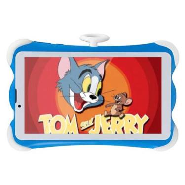 Imagem de Tablet Infantil 64GB Android 13  4GB RAM Quadcore, Câmera 4MP, WiFi, Y