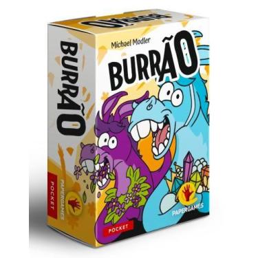 Imagem de Burrão! - Jogo de Cartas Divertido para Famílias e Amigos - Papergames