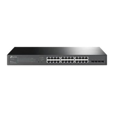 Imagem de Switch Tp-link Tl-sg2428p 24 Portas Gigabit Poe+ 4 Portas Sfp Gerenciá