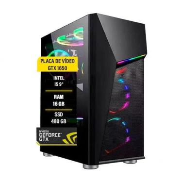 Imagem de Pc Gamer i5 9400 Memória RAM 16GB GTX 1650 Hd 1TB SSD 480GB - AMORIM S