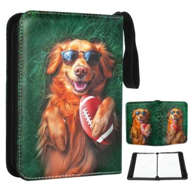Imagem de Álbum fichário para cartas Bocenaia com 990 bolsos e 55 páginas de fut