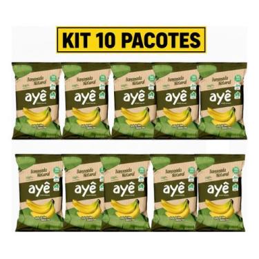 Imagem de Bananinha Tradicional Natural Zero Açúcares 10 Pcts 250 G - Ayê