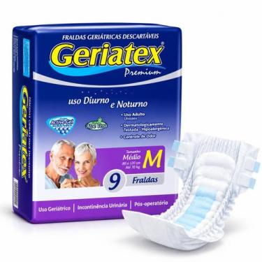 Imagem de Fralda Geriátrica Geriatex PREMIUM Active Gel Incontinência Urinária A