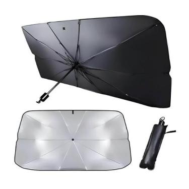 Imagem de Quebra Sol para Parabrisa de Carro Estilo Guarda Chuva - BIGSUL