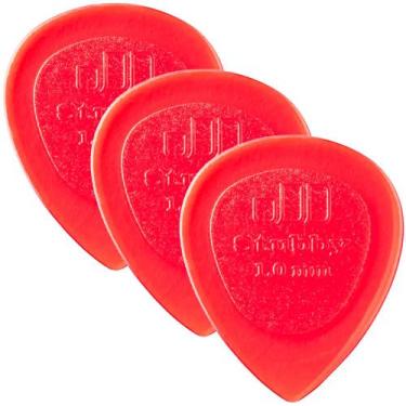 Imagem de Kit c/ 3 palhetas stubby 1mm 474r 1.0 dunlop