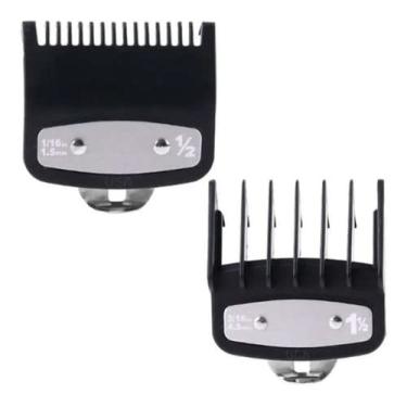 Imagem de Kit Par De Pentes Especiais 0,5 & 1,5 (pentes ) Preto