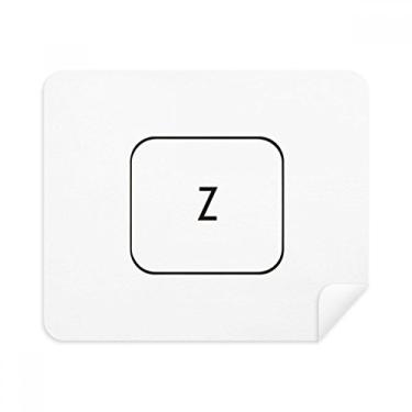 Imagem de Keyboard Symbol Z Pano de limpeza Limpador de tela 2 peças Tecido de camurça