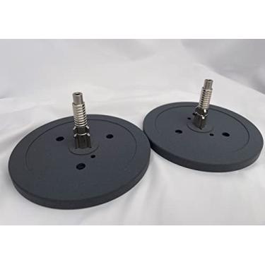 Imagem de 2 x Adaptadores Trident Nab / Din / Aeg Hub Ajustáveis Reel to Reel Gravadores de Fita Compatível Studer A67 B67 A807 A810 e Revox A77 B77 PR99 A700