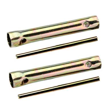 Imagem de 2 x plugues de ignição de motocicleta de chave de alcance profundo de chave de alcance 16/18 mm