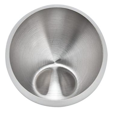 Imagem de Tigela, Tigela Oblíqua Polida Espelho Simples e Generosa Estável com o Fundo Rebaixado para a Maioria das Pessoas para Armazenar Lixo Grande, como Cascas e Migalhas(L (copo da ocular de 34 a 48 mm))