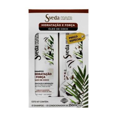 Imagem de Kit Shampoo + Condicionador Sveda Hair Hidratação E Força 250ml Cada