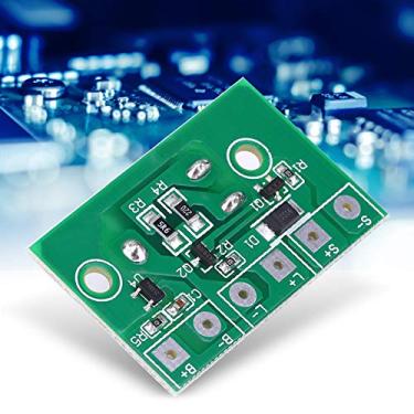 Imagem de Controlador solar, controlador de lâmpada solar, módulo de carregamento de energia solar 3.7 v placa de circuito de controle de bateria de lítio automático com interruptor de controle de led liga