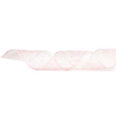 Imagem de Fita Rosa de Tecido 6,3x9,14m Natal Cromus
