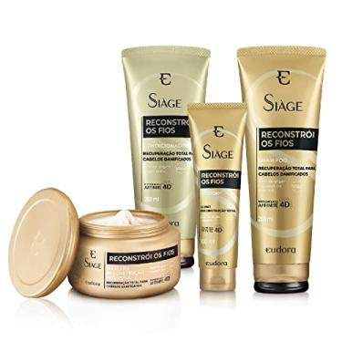 Imagem de Eudora Kit Tratamento Capilar Siàge Reconstrói os Fios (4 itens)