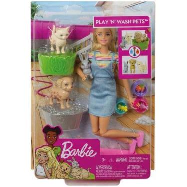 Imagem de Barbie Banho Dos Bichinhos Mattel