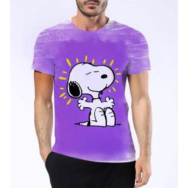 Imagem de Camisa Camiseta Snoopy Cachorro Charlie Peanuts Beagle 9 - Estilo Krak
