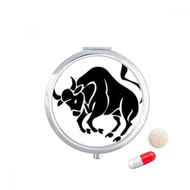 Imagem de Caixa de comprimidos com símbolo do zodíaco Taurus da Constellation