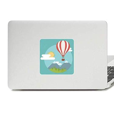 Imagem de Adesivo de vinil com estampa de balão de ar quente para decoração de PC