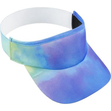 Imagem de Viseira para Corrida hupi Tie-Dye Roxo/Azul