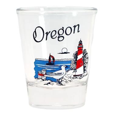 Imagem de Copo de shot para farol Oregon Coast