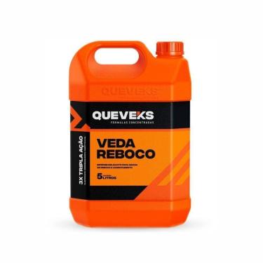 Imagem de Impermeabilizante Plastificante Argamassa Veda Reboco Queveks - 5 Litros