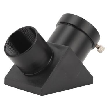 Imagem de Espelho Diagonal Zenith de 90 Graus de 1,25 Polegadas, Adaptador de Espelho Diagonal Erigindo Imagem Prisma Espelho Zenith óptico para Refrator Ocular de Telescópio Astronômico