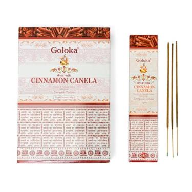 Imagem de YOGATERIA Incenso Indiano Massala Canela Natural Orgânico Goloka 180 varetas - 12 caixinhas (12 caixinhas)