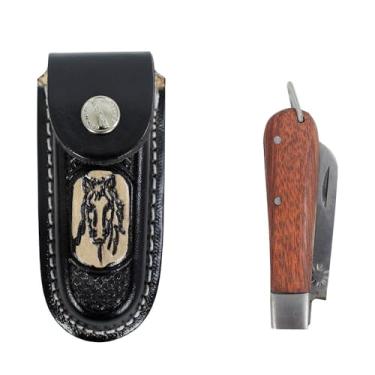 Imagem de Jogo de Bainha e canivete M Cavalinho SV48043 - Preta