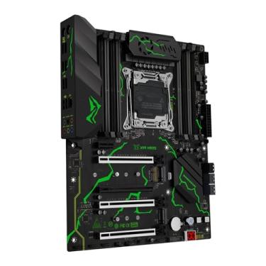 Imagem de SHANGZHAOYUAN Placa-mãe LGA 2011-3 X99 para processadores Intel E5 V3/V4 e 5ª/6ª geração Core i7 Series, slots DDR4 máx. 256GB, NVME M.2, NGFF M.2, WiFi M.2, SATA 6Gbps, Gb LAN (E5 MR9S, ATX)