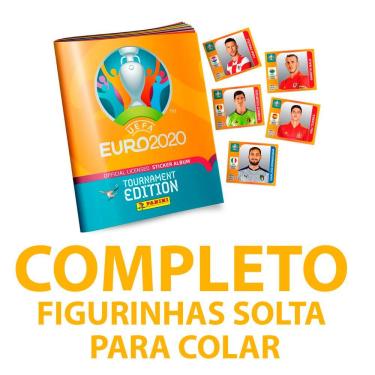 Imagem de Álbum Uefa Euro 2020 Tournament Edition Completo Figurinhas Soltas Para Serem Coladas