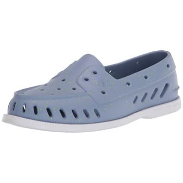 Imagem de Sperry Sapato náutico feminino autêntico original, Verniz roxo, 38