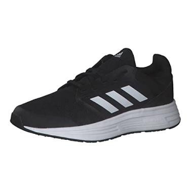 Imagem de adidas Tênis de corrida masculino Galaxy 5, Core Black Footwear White Footwear White, 43