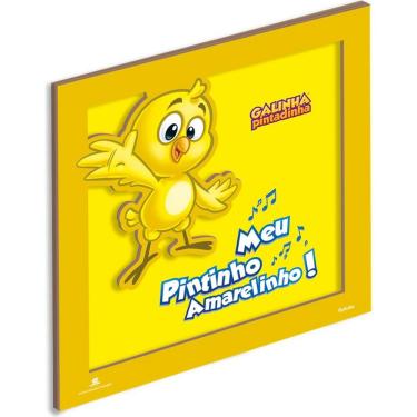 Imagem de Mdf Quadro Pintinho Amarelinho Festcolor
