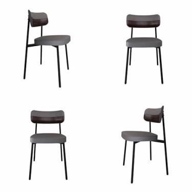Imagem de 4 Unidades Cadeira Alloa fixa C/4 Pés 50 X 44,7 X 83,8 cm